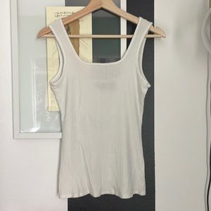 White Tank Top Size Medium Rachel Zoe